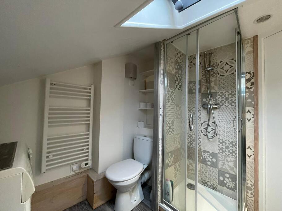 Le Cinq Sens, Studio Proche De La Gare Pontoise Exterior foto